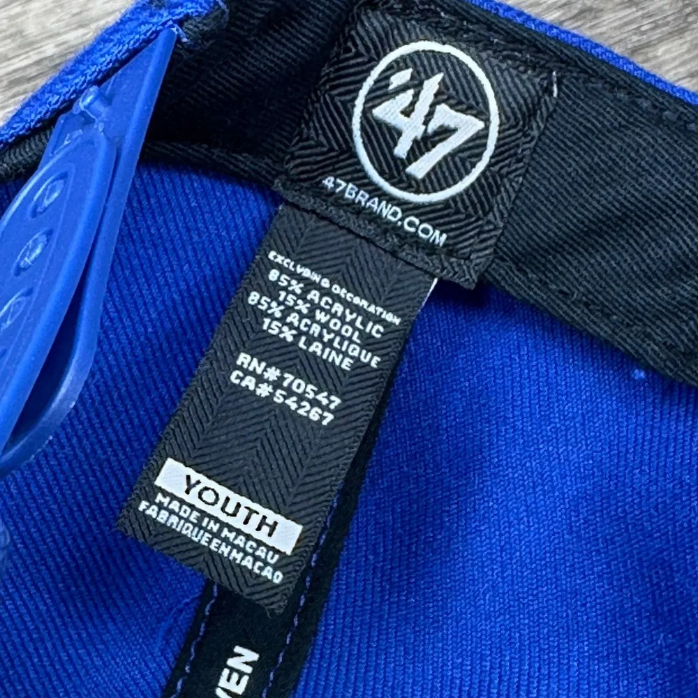 Brooklyn Dodgers Hat 47 Brand Youth Adj. Strap